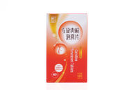 중국 OEM 공식 단단한 음료 L- 카르니틴 주황색 비등성 정제 4g/정제 회사