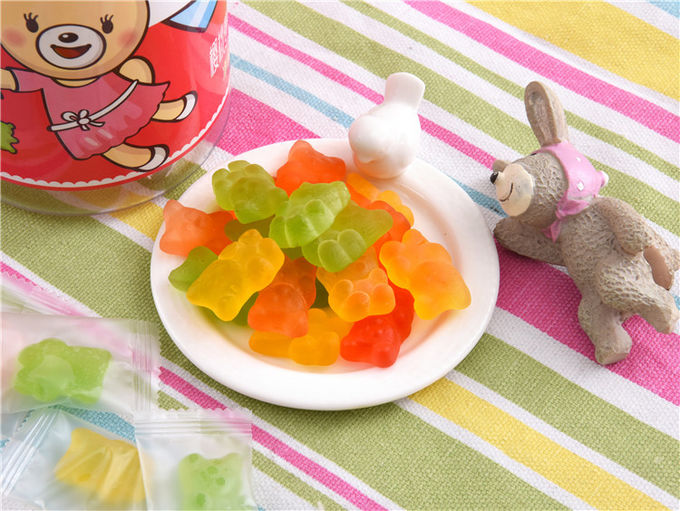 다채로운 아이들 비타민 C 거미의 젤라틴 유아를 위한 고무 같은 곰 비타민